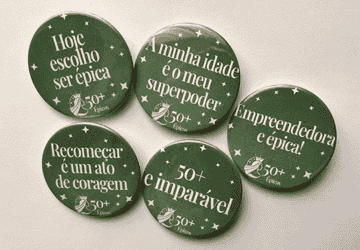 Pack Crachás Verde: “Renova-te, Épica"